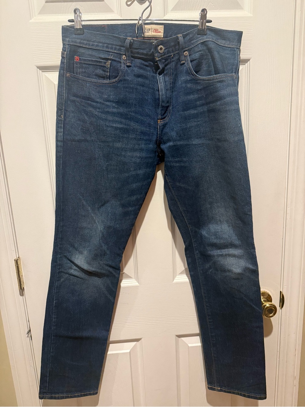 GAP Men's Dark Blue Jeans Cone Denim size 32x30